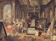 Jan Van Kessel Europe (centre panel) (mk14) oil